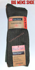 3 Pairs Mens Big & Tall Dockers Soft Rayon Bamboo Dress Casual Mid Calf Socks