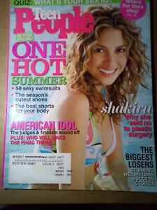 Shakira Cover Vintage Teen People Magazine May 2006 Mandy Moore Rihanna Bikini