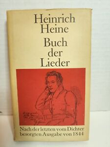 Heinrich Heines Buch der Lieder Heinrich Heine livre allemand 