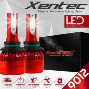 XENTEC LED HID Headlight Conversion kit 9012 6000K for 2015-2015 GMC Sierra 1500 - Picture 1 of 12