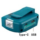 For  ADP05 14.4V/18V Lion Battery USB/Type-C Converter Port with LED Light1226