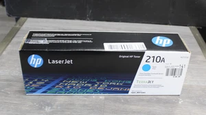 Original HP 210A CYAN Tonerkassette (W2101A) brandneu fabrikversiegelt - Bild 1 von 4