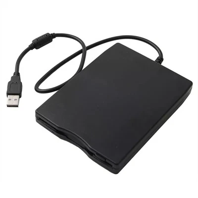 Plug&play USB 2.0 External Floppy Disk Drive 3.5" 1.44MB For Laptop Windows PC - Image 1 of 4