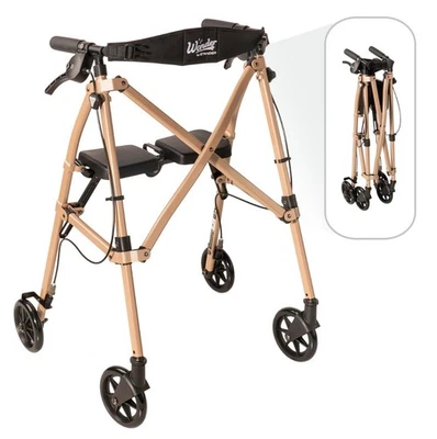 Andador Able Life Wonder ligero plegable movilidad andador rodante-arena beige Foto 1 de 4