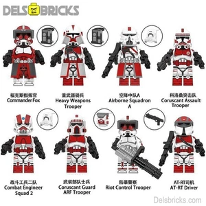 Coruscant Guard Clone Troopers 8er Set | Lego Minifiguren Custom Spielzeug - Bild 1 von 1