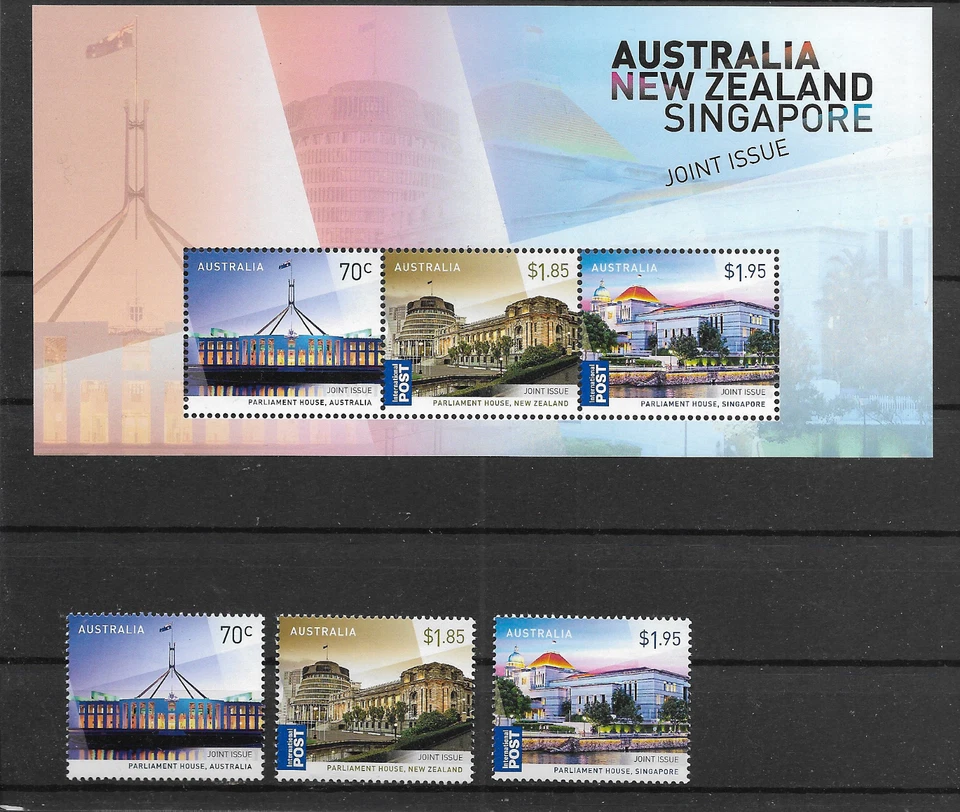 Australia @ 2015 RELACIONES Singapur Set + S/S MNH Buen Precio @Aus.672 Foto 1 de 1