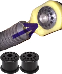 2 Pezzi Boccola Testina Leva Del Cambio Ford Focus Fiesta Fusion 1998-2009, Kit  - Foto 1 di 12