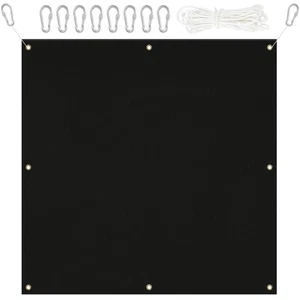 Silipull Archery Backstop Netting Heavy Duty with Rope and Hooks Slingshot Ar... - Picture 1 of 6