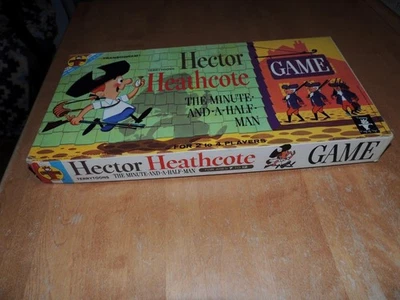 Transogram 1963 Hector Heathcote Minute Half Man Board Game 100% complete READ! - Image 1 of 4