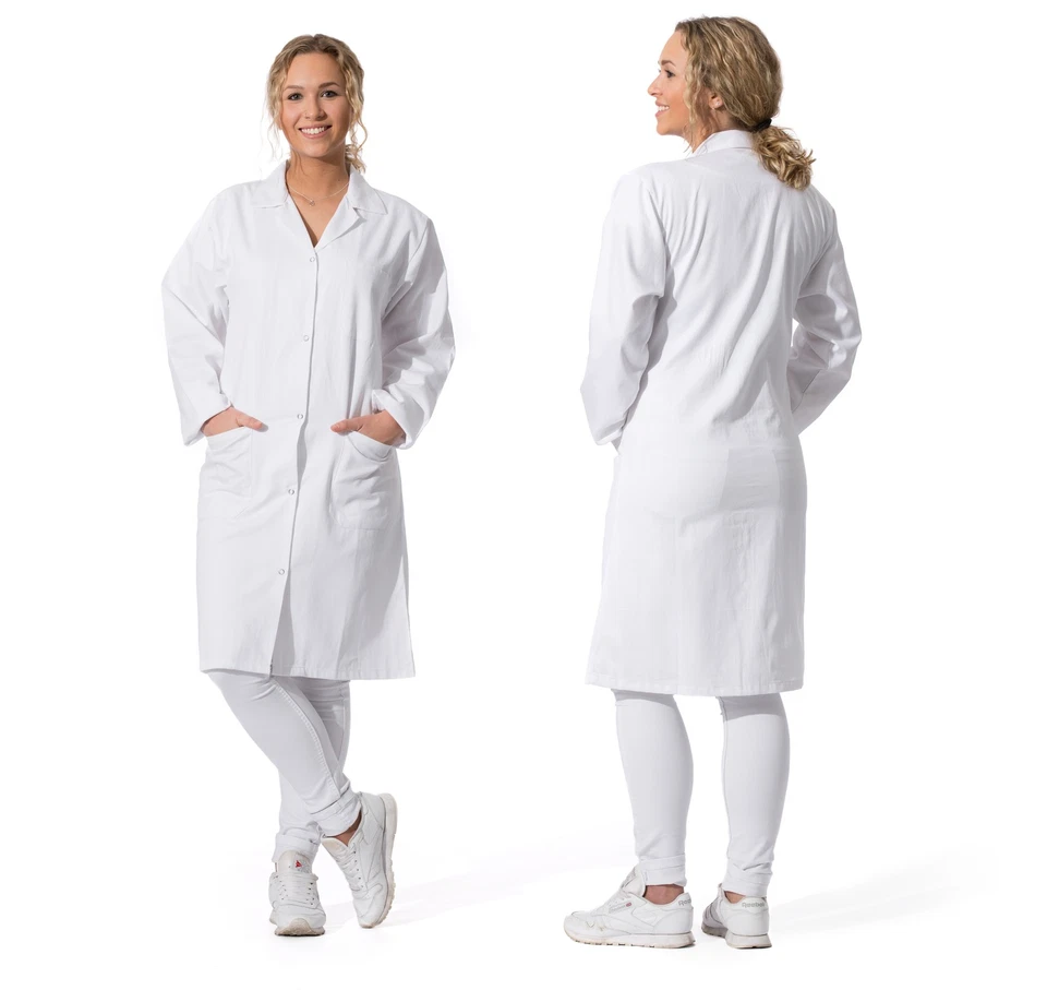 Laborkittel Ärztinnenkittel Arbeitsmantel Labormantel Apothekermantel - Bild 1 von 4