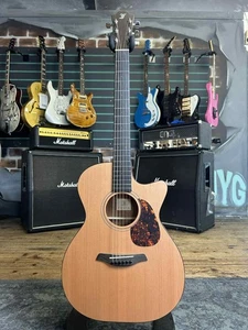 Furch Blue OMc-CM Orchestra Cutaway Natural Satin 2023 Acoustic Guitar - Picture 1 of 12