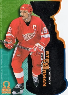1999-00 Pacific Omega Cup Contenders #10 Steve Yzerman - Image 1 of 2