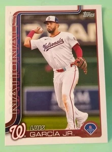 Serie 1 Topps 2025 - Luis García #9 - Nacionales de Washington - Imagen 1 de 2