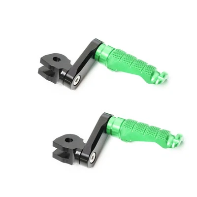 Clavijas delanteras extendidas verdes R-FIGHT 1,5" para Kawasaki Ninja 1000 14 15 16 17 Foto 1 de 4