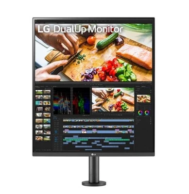 LG 28MQ780 Dual Up Ultra Wide Monitor 28 Inch SDQHD 2560 x 2880 Nano IPS - Image 1 of 4