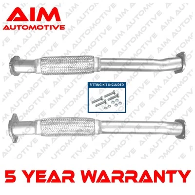 Se adapta a Saab 9000 1993-1997 2.0 2.3 Inutpart tubo central + kit de montaje 4393583 Foto 1 de 4