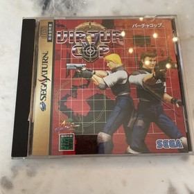 Virtua Cop (Sega Saturn,1995) SS, Japan Import - US SELLER