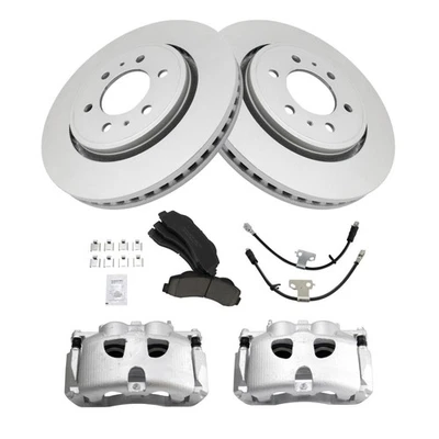 Front Brake Pad & Rotor Kit Fits 10-14 Ford Expedition 11-14 Lincoln Navigator - Image 1 of 4