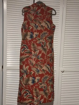 Vestido Hawaiano Grande Rojo Sag Harbor De Colección Foto 1 de 4