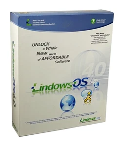 Lindows OS 4.0 - Software classico per sistema operativo Linux Windows 2003 - Foto 1 di 4