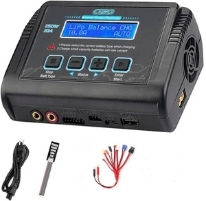 Cargador de batería HTRC LiPo RC Balance Cargador rápido Descargador 150W 10A AC/DC - Imagen 1 de 22