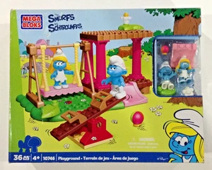 MEGA BLOKS 10746 - The SMURFS Playground Building Blocks Playset ! - Picture 1 of 6