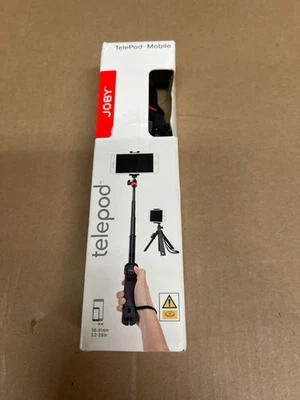 Joby TelePod Mobile Grip handle Selfie Stick Tripod for iPhone Pixel Samsung LG - Image 1 of 2