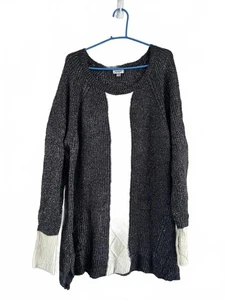 Women’s avenue cable knit shimmer jumper size 14-16 XL (854) - Picture 1 of 11