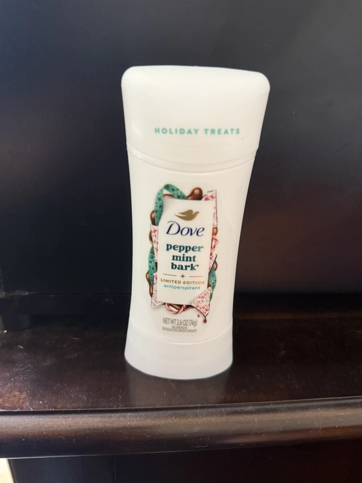 Дезодорант-антиперспирант Dove Pepper Mint Bark праздничный ограниченный выпуск - Изображение 1 из 1