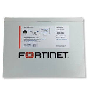 Fortinet FortiGate FG-61E Firewall Network Security Appliance ATP Bundle 1 years - Picture 1 of 6