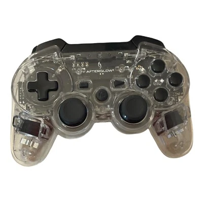 Afterglow Wireless Controller Playstation 3 PS3 - Clear  No Dongle - Image 1 of 3