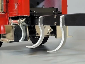 Custom Aluminum J Mount Set for Fuel Tank Tamiya 1/14 Knight Grand King Hauler - Picture 1 of 6