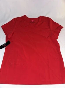 Red Natural Uniform scrub Size Medium BNWT - Picture 1 of 8