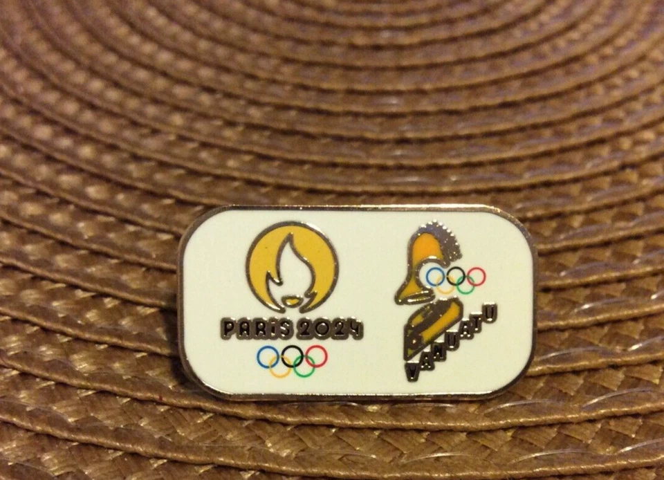 Paris 2024 olympic games PIN  NOC DATE VANUATU  TEAM - Image 1 of 1