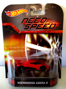 2013 Mattel Hot Wheels Need For Speed Koenigsegg Agera R Diecast Car
