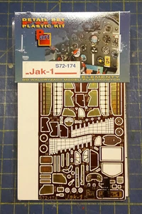 Photo-etched Set S72-174 for A-Model Jak-1 1/72 Scale Rare Out of Production - Picture 1 of 2