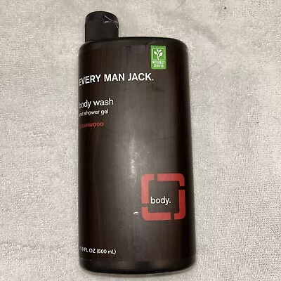 New Every Man Jack Body Wash - Cedarwood 16.9 fl oz Gel - Image 1 of 2