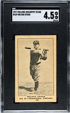 1917 Collins-McCarthy (E135) #169 Milton Stock SGC 4.5 Phillies Boston Store