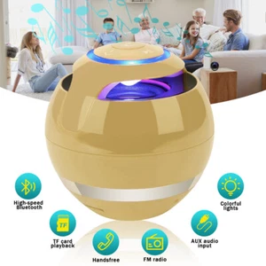 Mini Speaker Wireless Handsfree Subwoofer Music Outdoor Portable Sound Box - Picture 1 of 12