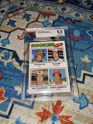 1977 Topps Rookie Pitchers 475 BVG 6.5 - Image 1 of 2