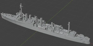 1:1250 USN Clemson/Wickes Class Destroyer - Picture 1 of 3