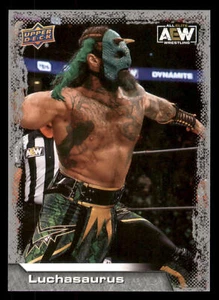 Luchasaurus 2022 Upper Deck AEW #10 - Picture 1 of 2