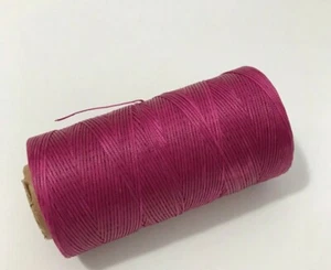 284Yards 20 colors 150D Flat Waxed Thread Leather Hand Sewing Stiching Cord - Picture 1 of 21