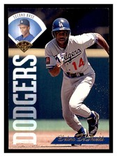 1995 Leaf #154 DELINO DESHIELDS Los Angeles Dodgers ~E3Q