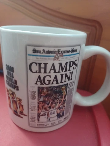 san antonio spurs 2005 World Champ Mug Cover