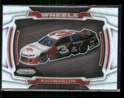 Austin Dillon 2021 Prizm Wheels Silver Prizm #70 - Image 1 of 2