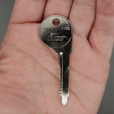 10x Ilco VW67S Key Blanks 1966-71 Volkswagen Bus, Microbus, Van Nickel Plated