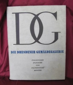 VINTAGE GERMAN ALBUM – 40 FAMOUS 16-17C. PAINTINGS OF DRESDEN GALLERY V.RARE! - Picture 1 of 12