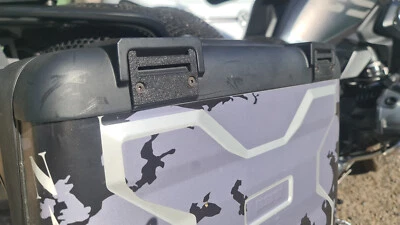 Supporto cinghia borse bagagli superiore per borse BMW R1200GS R1250GS Vario UK - Immagine 1 di 4