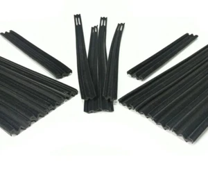 Set of side velvet seals for sliding windows Lada 2105 2107 Riva Laika - Picture 1 of 5